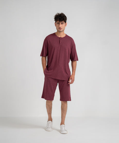 Men's Henley Pajama set